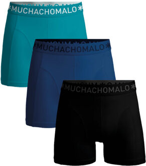 Muchachomalo Jongens 3-pack boxershorts - maat 146/152 Veelkleurig