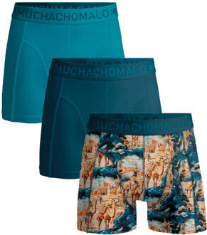 Muchachomalo Jongens 3-pack boxershorts - maat 146/152 Veelkleurig
