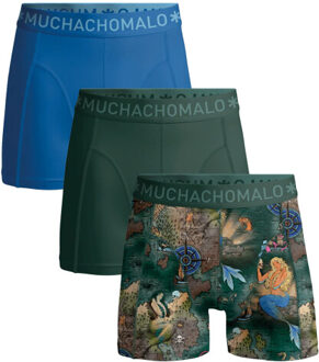 Muchachomalo Jongens 3-pack boxershorts - maat 158/164 Veelkleurig
