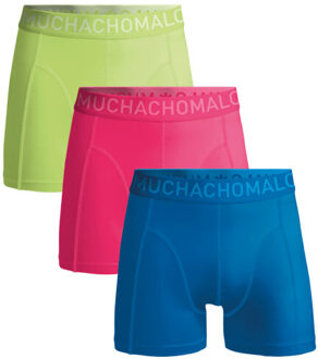 Muchachomalo Jongens 3-pack boxershorts microfiber Veelkleurig - 146/152