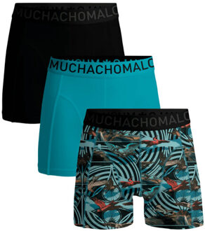 Muchachomalo Jongens 3-pack boxershorts microfiber Veelkleurig - 158/164