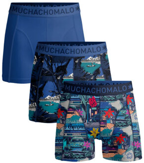 Muchachomalo Jongens 3-pack boxershorts urbex jungle Veelkleurig - 146/152