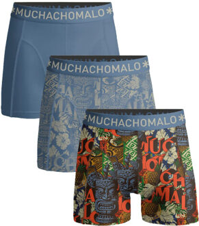 Muchachomalo Jongens 3-pack boxershorts Veelkleurig - 110/116
