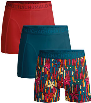 Muchachomalo Jongens 3-pack boxershorts Veelkleurig - 134/140