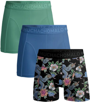 Muchachomalo Jongens 3-pack boxershorts Veelkleurig - 158/164