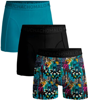 Muchachomalo Jongens 3-pack boxershorts Veelkleurig - 158/164