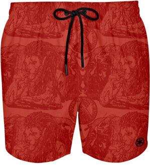 Muchachomalo Jongens zwembroek bobmalo Rood - 176