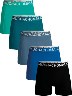 Muchachomalo Lcsolid1010-86 5-pack heren boxers Print / Multi - XL