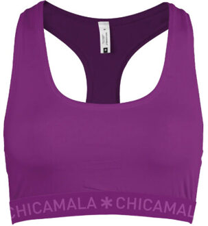 Muchachomalo Meisjes 1-pack racerback effen Veelkleurig - 110/116