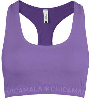 Muchachomalo Meisjes 1-pack racerback effen Veelkleurig - 110/116