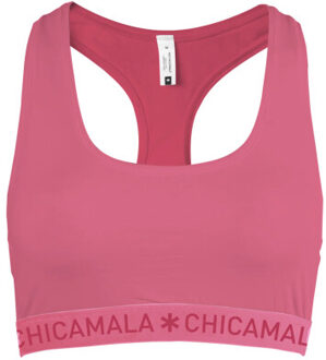 Muchachomalo Meisjes 1-pack racerback effen Veelkleurig - 176