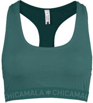 Muchachomalo Meisjes 1-pack racerback effen Veelkleurig - 176