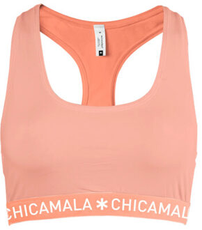 Muchachomalo Meisjes 1-pack racerback horsi Roze - 104