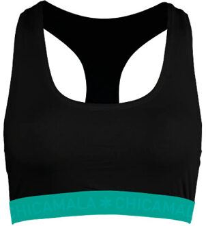 Muchachomalo Meisjes 1-pack racerback - maat 176 Veelkleurig