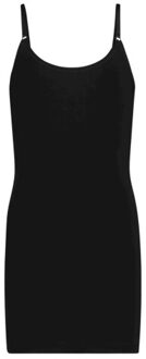 Muchachomalo Meisjes 1-pack singlet effen - maat 146/152 Zwart