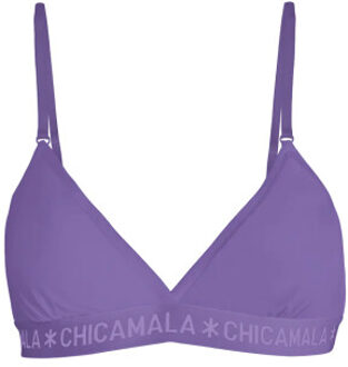 Muchachomalo Meisjes 1-pack triangle top effen Veelkleurig - 110/116