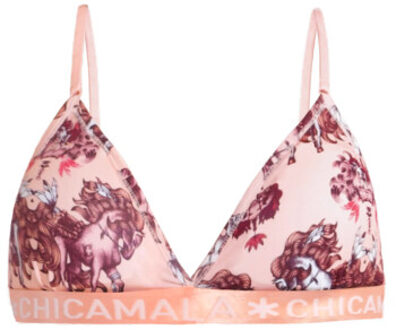 Muchachomalo Meisjes 1-pack triangle top horsi Veelkleurig - 110/116