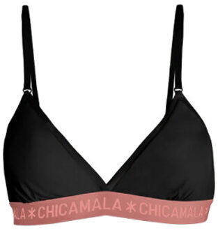 Muchachomalo Meisjes 1-pack triangle top - maat 134/140 Zwart