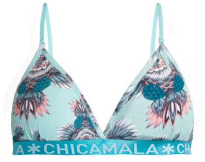 Muchachomalo Meisjes 1-pack triangle top owli Veelkleurig - 104