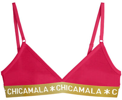 Muchachomalo Meisjes 1-pack triangle top rexie Roze - 110/116