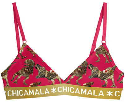 Muchachomalo Meisjes 1-pack triangle top rexie Veelkleurig - 110/116