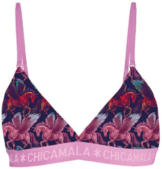 Muchachomalo Meisjes 1-pack triangle top Veelkleurig - 134/140