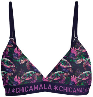 Muchachomalo Meisjes 1-pack triangle top Veelkleurig - 146/152