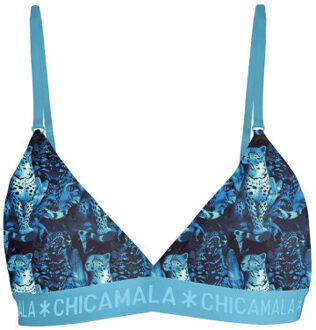 Muchachomalo Meisjes 1-pack triangle top Veelkleurig - 146/152