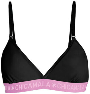 Muchachomalo Meisjes 1-pack triangle top Veelkleurig - L