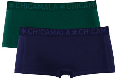 Muchachomalo Meisjes 2-pack boxershorts - maat 134/140 Veelkleurig