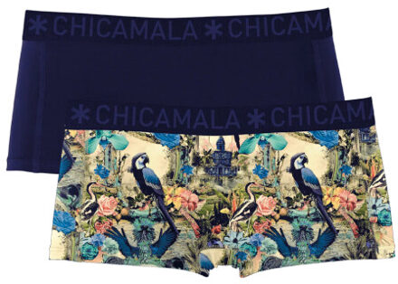 Muchachomalo Meisjes 2-pack boxershorts - maat 146/152 Veelkleurig