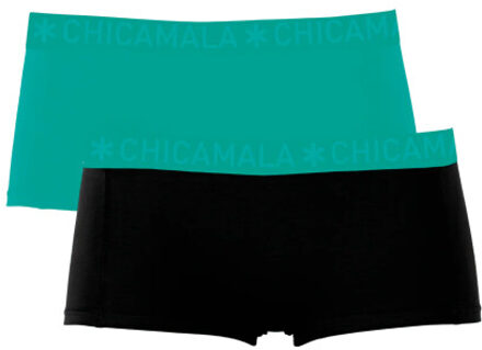 Muchachomalo Meisjes 2-pack boxershorts - maat 146/152 Veelkleurig