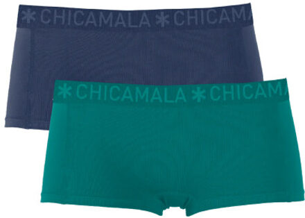 Muchachomalo Meisjes 2-pack boxershorts - maat 158/164 Veelkleurig