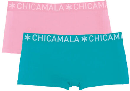 Muchachomalo Meisjes 2-pack boxershorts - maat 158/164 Veelkleurig
