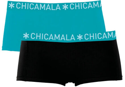 Muchachomalo Meisjes 2-pack boxershorts - maat 158/164 Veelkleurig