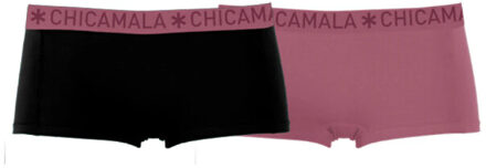 Muchachomalo Meisjes 2-pack boxershorts - maat 176 Veelkleurig