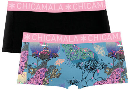 Muchachomalo Meisjes 2-pack boxershorts Veelkleurig - 146/152