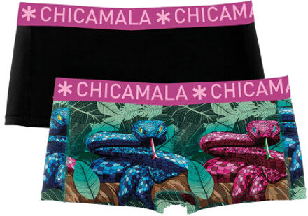 Muchachomalo Meisjes 2-pack boxershorts Veelkleurig - 158/164