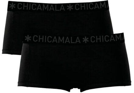 Muchachomalo Meisjes 2-pack boxershorts Zwart - 122/128