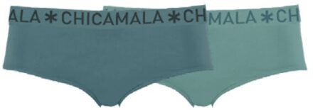 Muchachomalo Meisjes 2-pack briefs Groen - 122/128