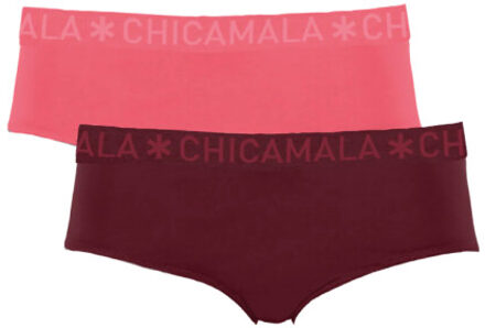Muchachomalo Meisjes 2-pack briefs Rood - 110/116