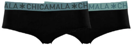 Muchachomalo Meisjes 2-pack briefs Zwart - 122/128