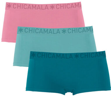 Muchachomalo Meisjes 3-pack boxershorts Veelkleurig - 146/152