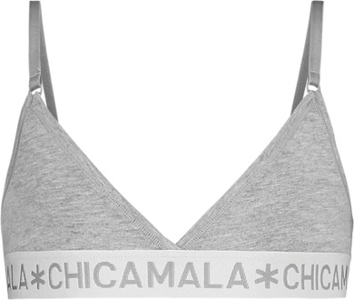 Muchachomalo Meisjes ondergoed Muchachomalo GIRLS TRIANGLE TOP grijs 134/140