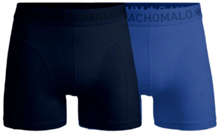 Muchachomalo Men 2-pack boxer shorts solid - maat XXL Veelkleurig