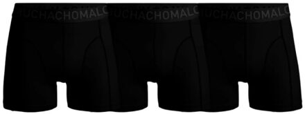 Muchachomalo Men 3-pack boxer shorts microfiber solid - maat XXXL Veelkleurig