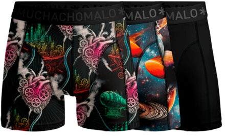 Muchachomalo Men 3-pack boxer shorts modern age - maat XXXL Veelkleurig