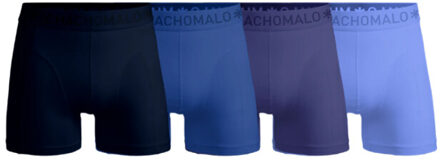 Muchachomalo Men 4-pack boxer shorts solid - maat L Veelkleurig