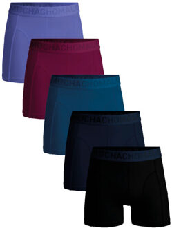 Muchachomalo Men 5-pack light cotton solid Veelkleurig