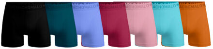 Muchachomalo Men 7-pack boxer shorts solid - maat XXL Veelkleurig